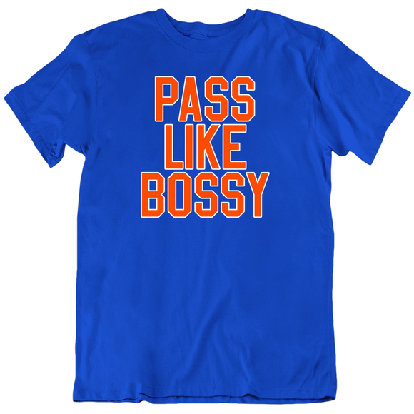 Mike Bossy Pass Like Bossy New York Hockey Fan V2 T Shirt