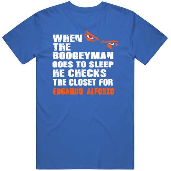 Edgardo Alfonzo Boogeyman New York Baseball Fan T Shirt
