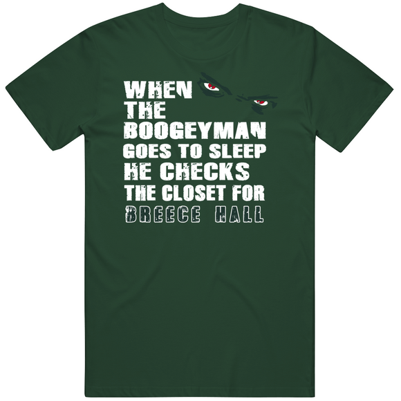 Breece Hall Boogeyman New York Football Fan T Shirt